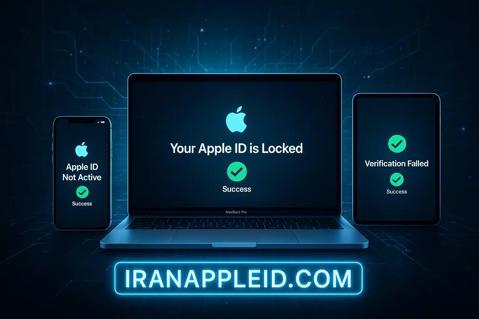 ارور this apple id is not active