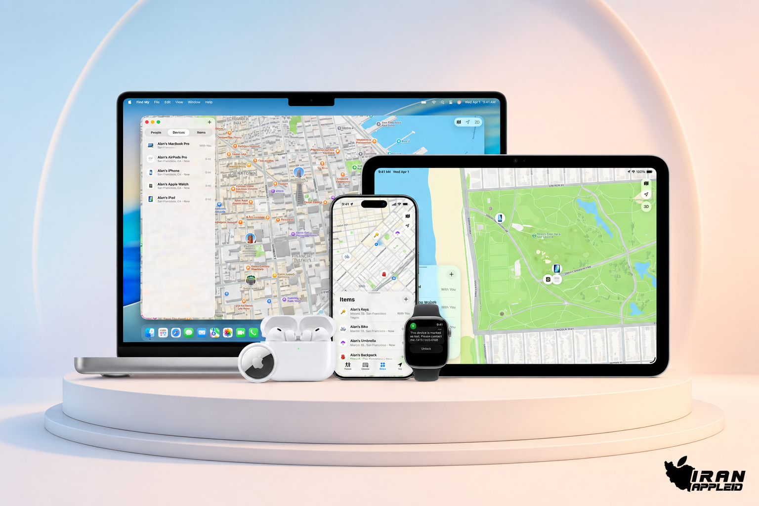 آموزش خاموش کردن find my