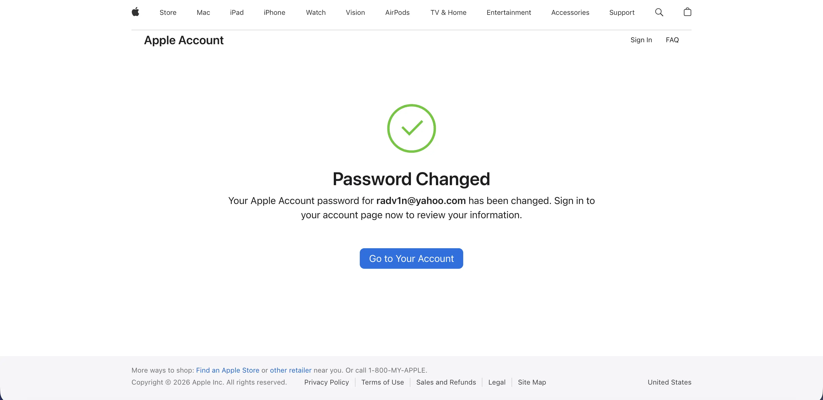 سایت iforgot.apple.com