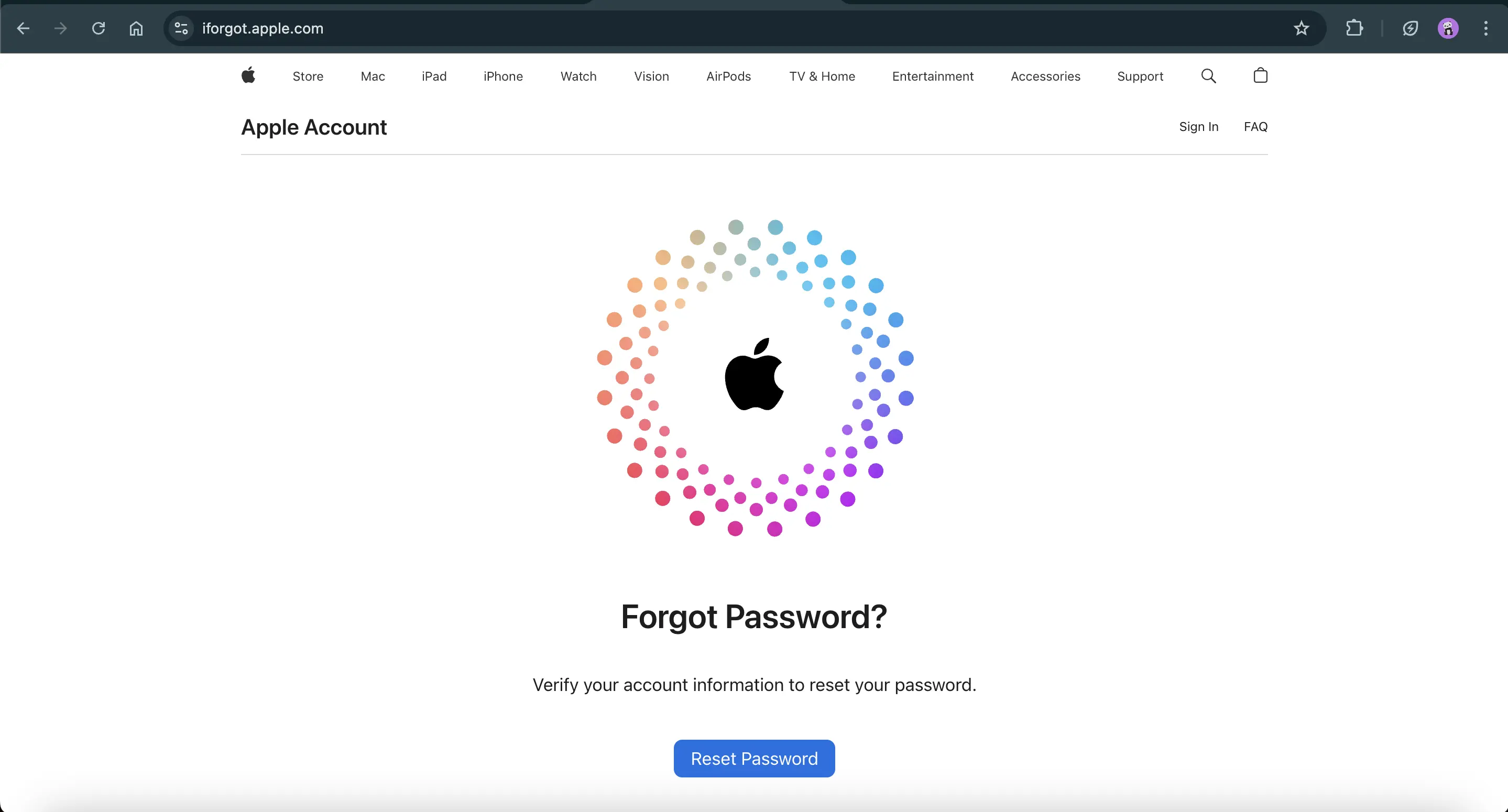 معرفی سایت iforgot.apple.com