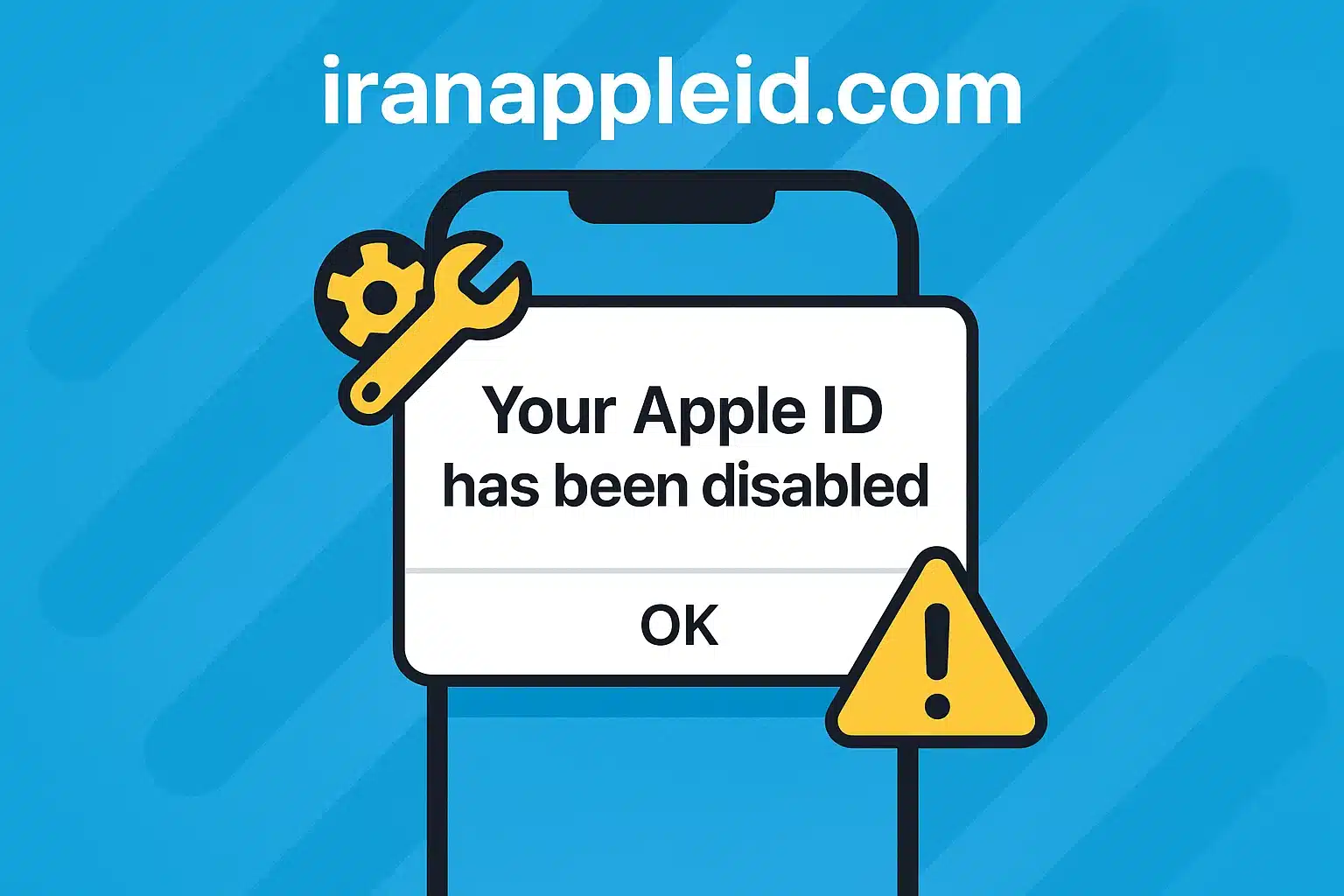 حل ارور دیسیبل اپل آیدی