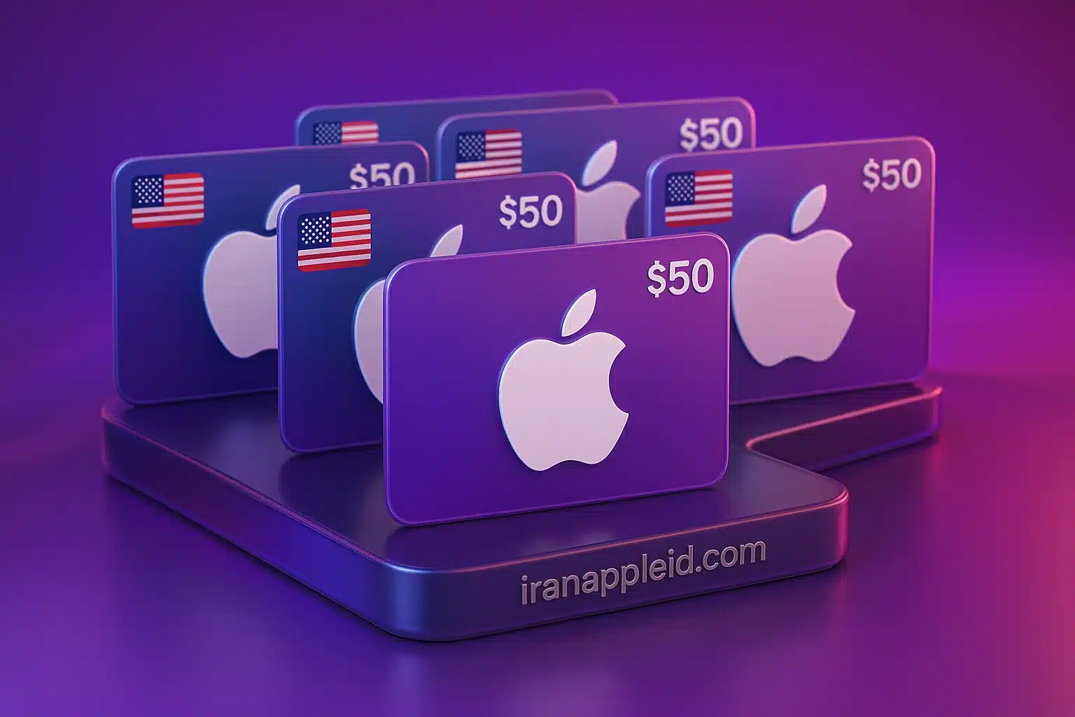 خرید گیفت کارت آیتونز اپل