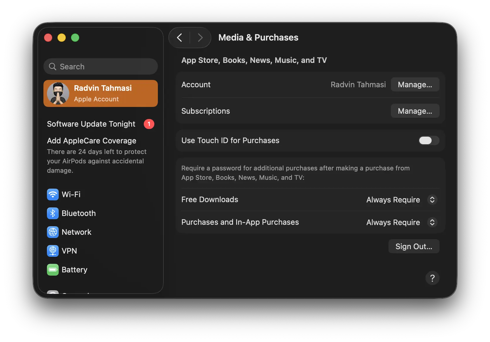 ریجن Apple ID
