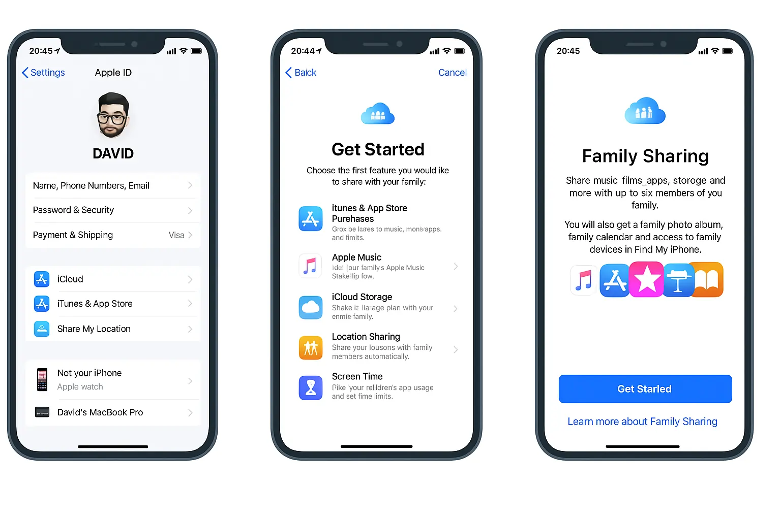 apple id روی چند دستگاه