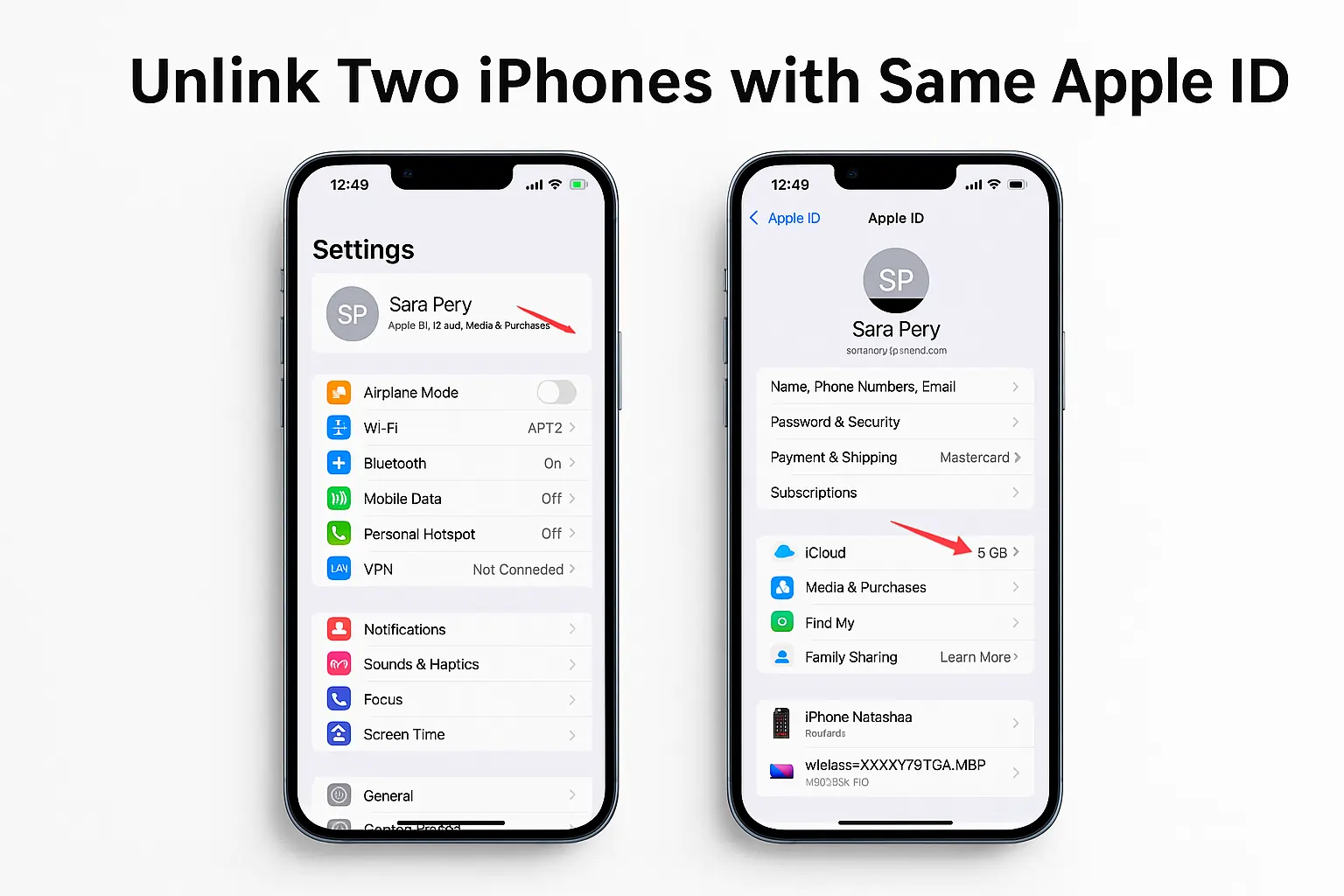 apple id روی چند دستگاه